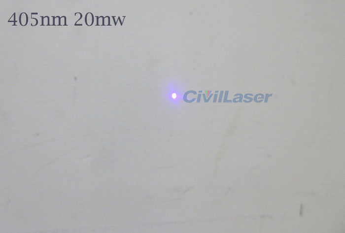 405nm 5mw-200mw Azul-Violet Módulo láser Dot With TTL Modulation 